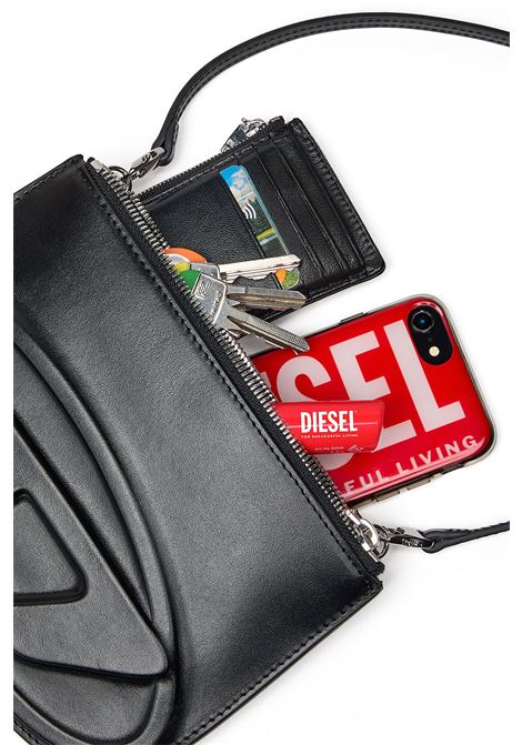 1dr twin shoulder bag woman black DIESEL | X10330 PR818T8013